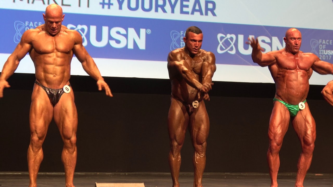 5th Callout - Prejudging - Men Masters Over 40 - USN NABBA Universe 2017