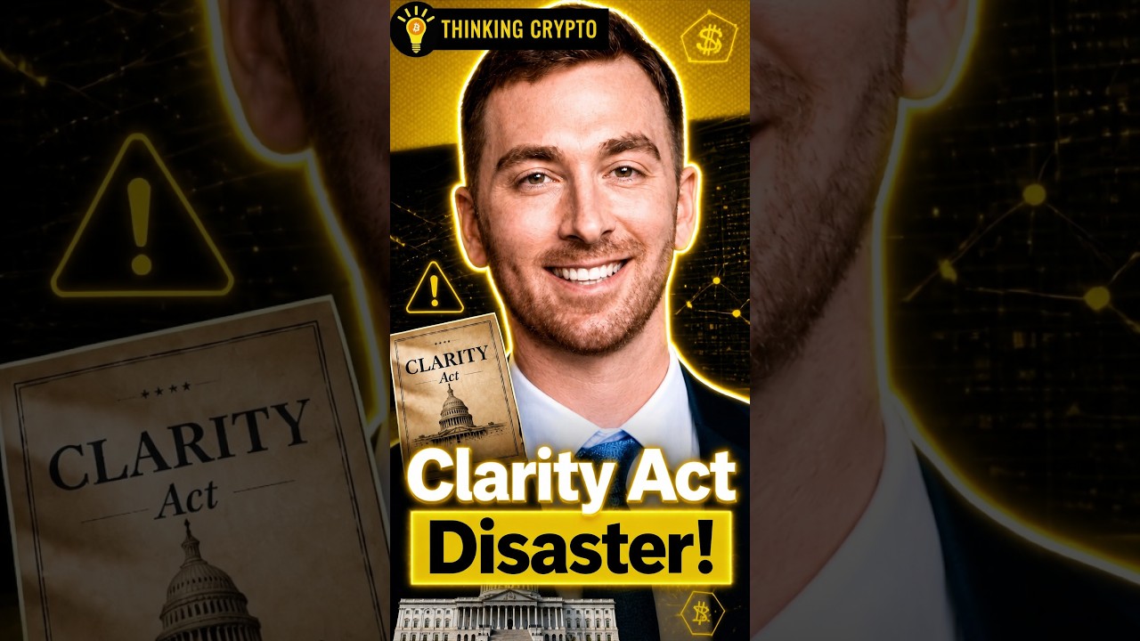 🚨 Провал закона CLARITY! Демократы &laquo;кинули&raquo; криптоиндустрию! | Cody Carbone