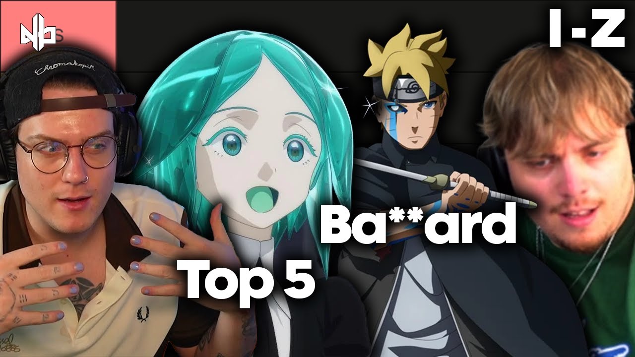 Die ULTIMATIVE AniManga Charakter Tier List mit Krokoboss 🐊 (2/2) | Niekbeats