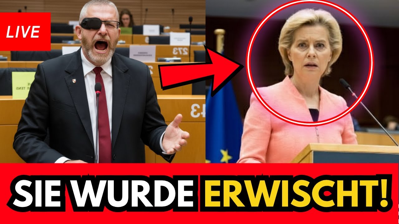 EU SKANDAL! Polnischer Abgeordneter. nach Auseinandersetzung mit Ursula entlassen!