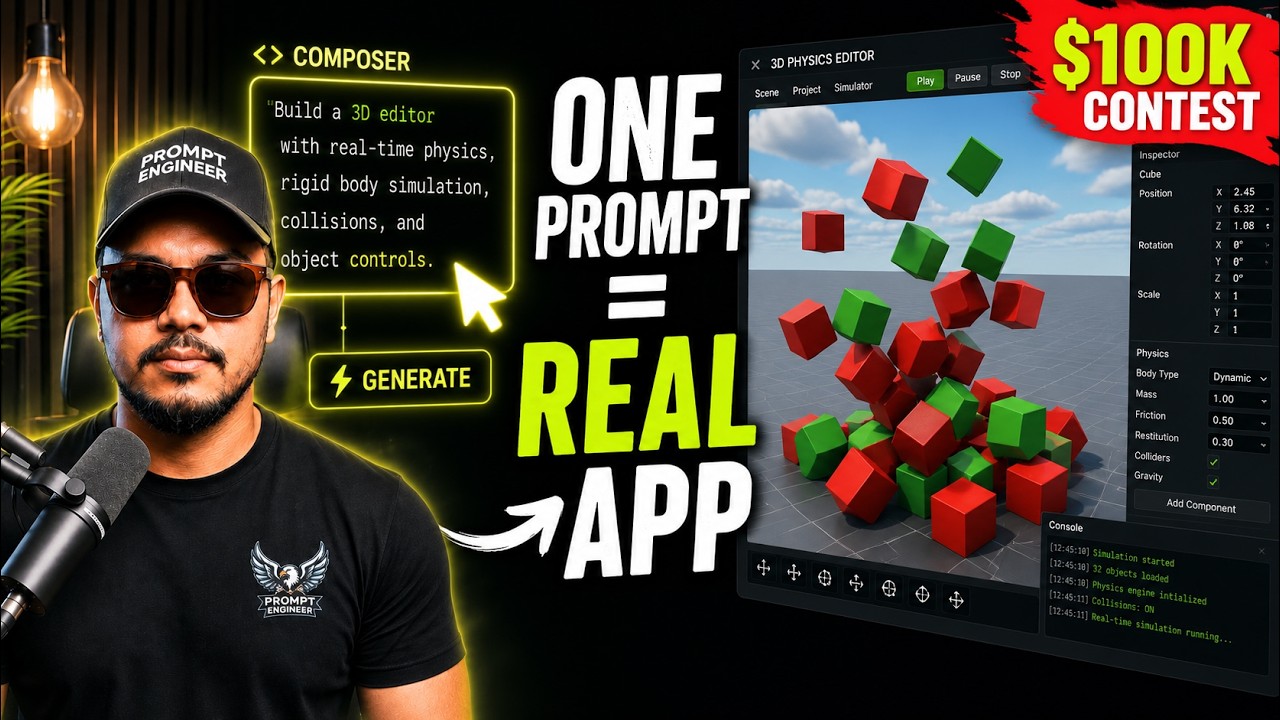 I Built & Published a Real App With One Prompt &mdash; Higgsfield App Builder + Claude