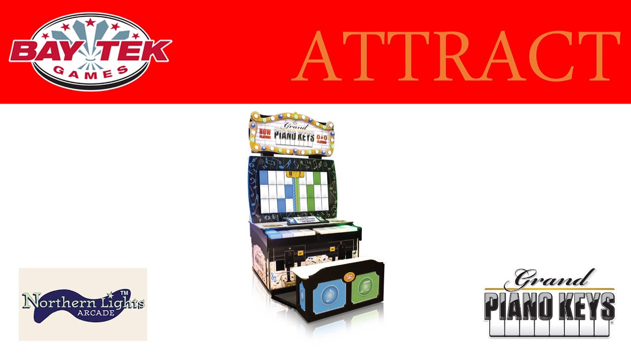 Grand Piano Keys - Attract Mode