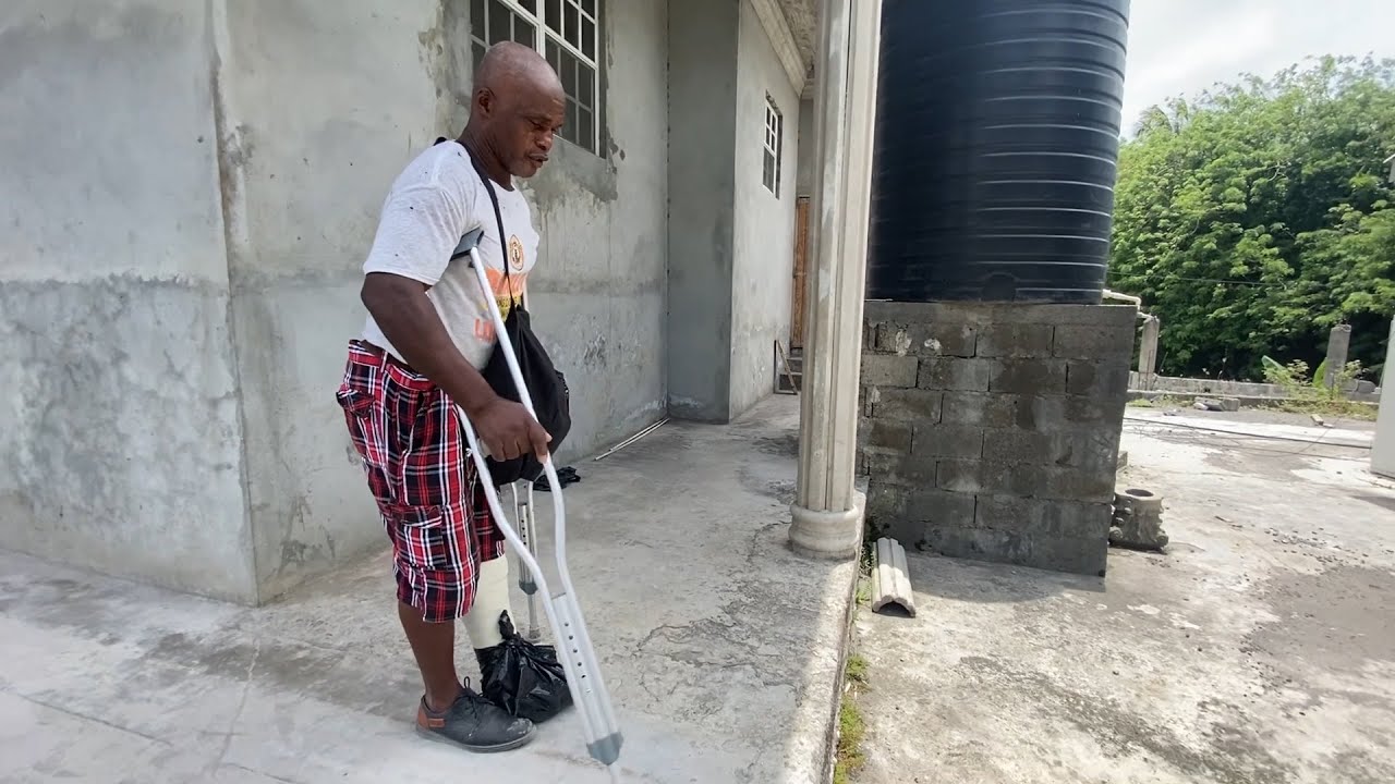 Businessman shot at his home