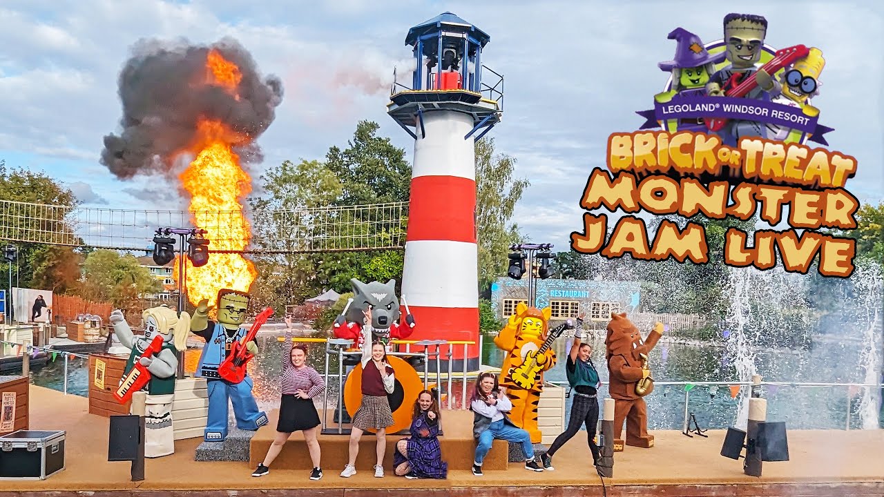 Monster Jam Live Show at Legoland Brick or Treat | With Meet and Greet (Oct 2023) [4K]