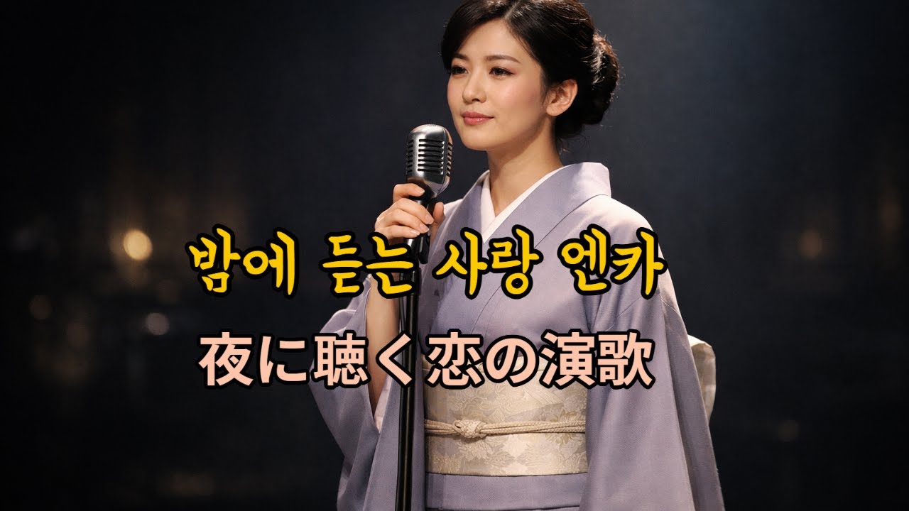 조용히 마음에 남는 사랑 엔카 | 心に残る恋の演歌集