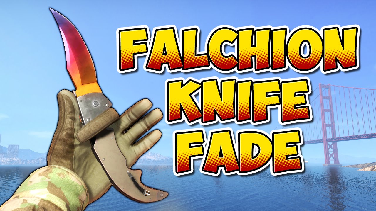 CS:GO - Falchion Knife Fade Gameplay