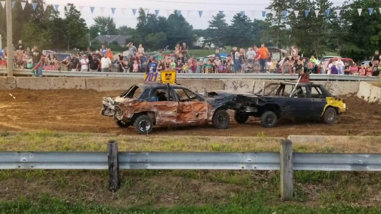 Demolition derby Greenwich 2018 80s non protector