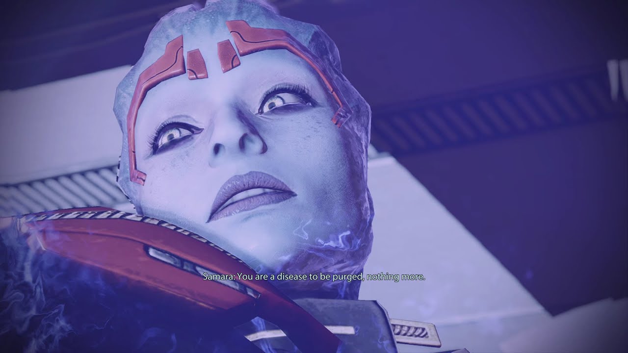 Mass Effect 2 Legendary Edition - Luring Morinth in, Samara's loyalty mission.