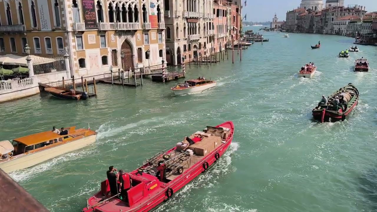 🇮🇹Венеция,Вид с моста Академии / Ponte dell'Accademia