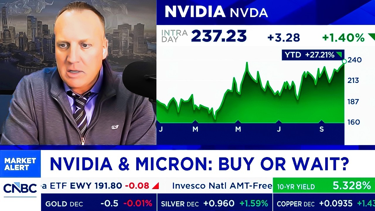CNBC и Fox сегодня об акциях NVIDIA, акциях Micron, новый исторический максимум NVIDIA &mdash; обзор NVDA