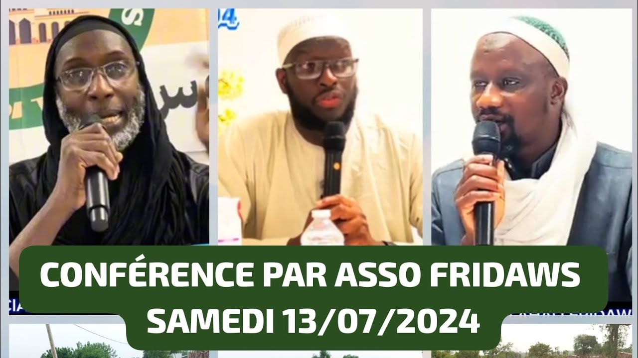 CONFÉRENCE PAR L'ASSOCIATION AHALI FRIDAWS SAMEDI 13/07/2024 SONINKARA