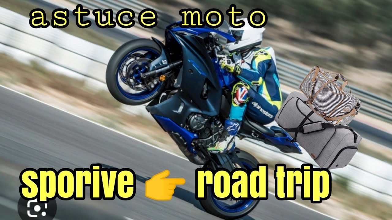 pour 0€ transfome ta sportive en moto de road trip