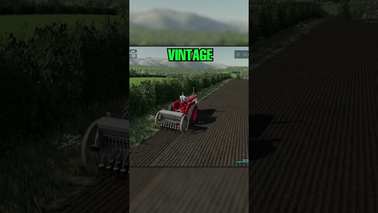 Vintage Farmer Vs Modern Farmer  #fs22 #farmequipment #fs22gameplay