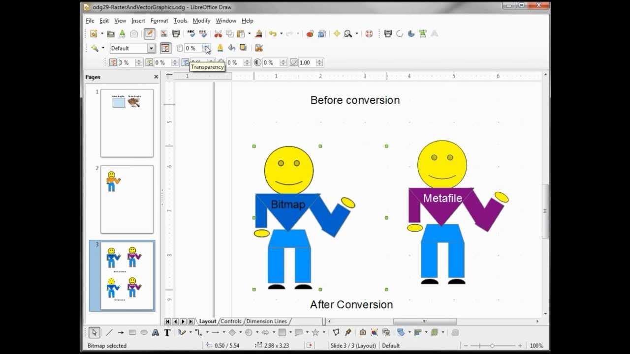 LibreOffice Draw (29) Vector and Raster Graphics