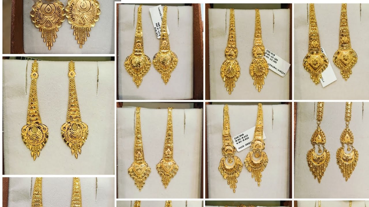 New Set Jhara design gold jewellery  , 