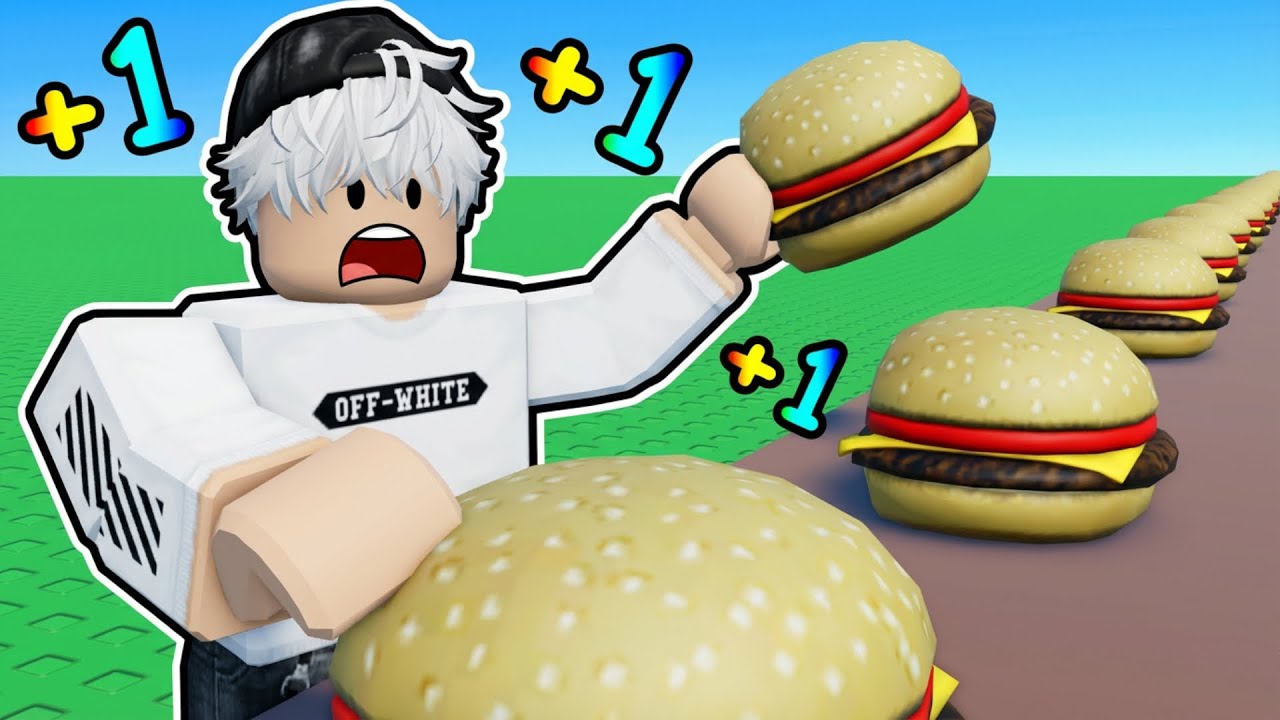 Getting +1 Food Every Second to get MAX SIZE in Roblox