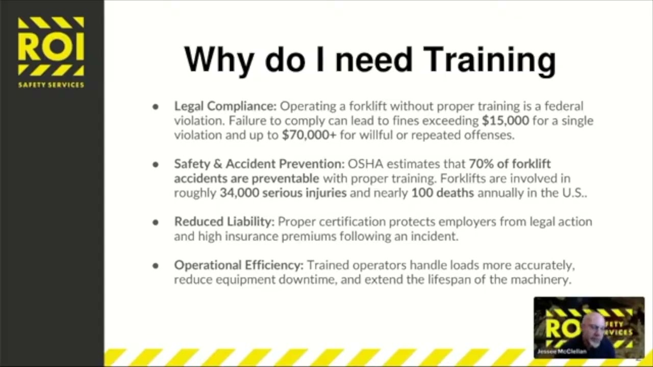 Powered Industrial Truck Training & Daily Inspection Tutorial