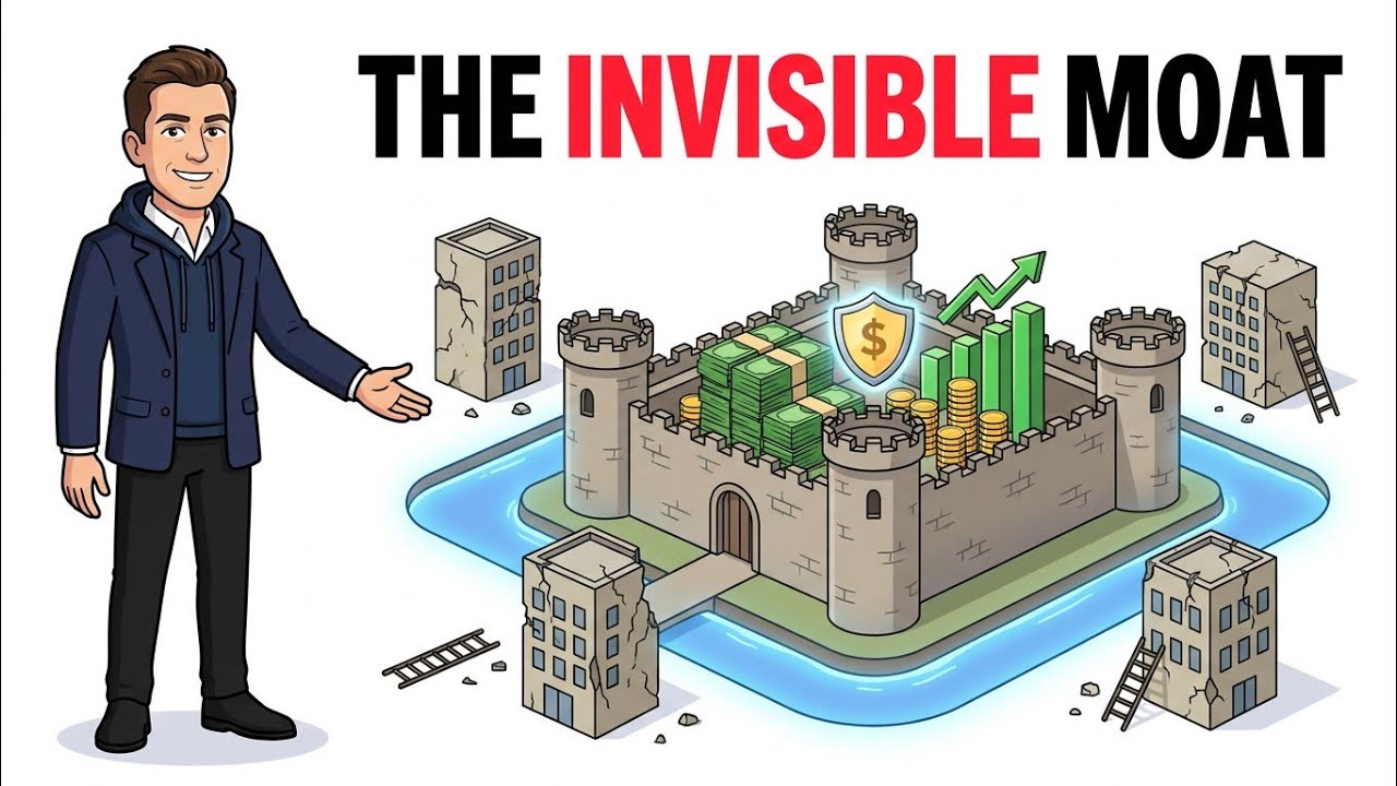 Competitive Moat Explained: How Warren Buffett Finds Great Businesses