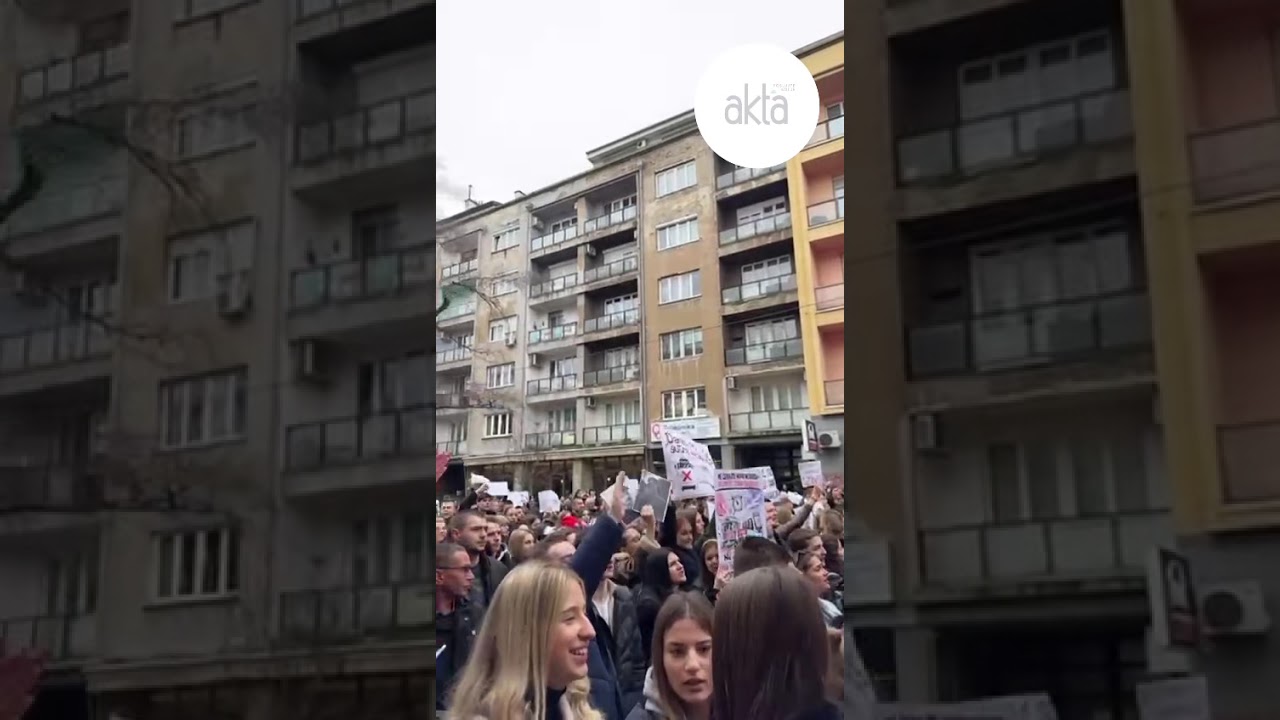 Protesti u Sarajevu - omladina trazi ostavku ministra &Scaron;tete