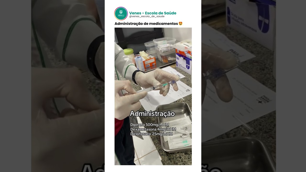 Administração de medicamentos 🤩