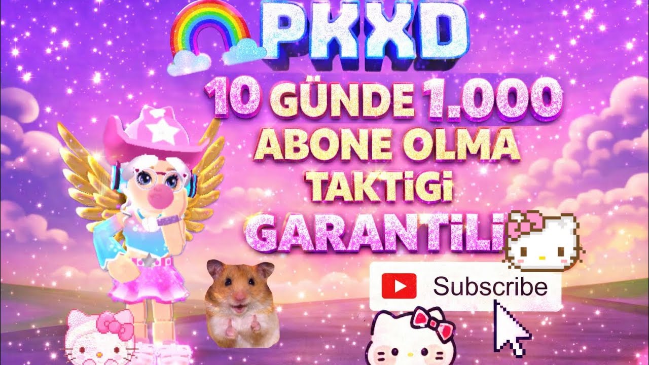 PKXD~10 Günde 1.000 Abone olmak!!🤓😎