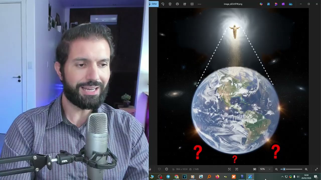 TODO OLHO O VERÁ por causa do Verdadeiro FORMATO da TERRA! Apocalipse 1.7-8 (#05)