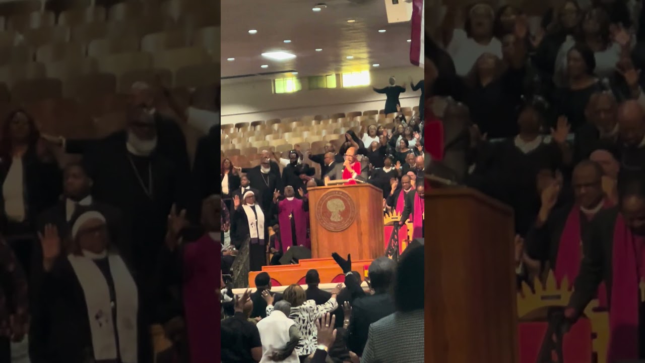 Presiding Bishop J. Drew Sheard. 117th Holy Convocation opening. 11.4.25 