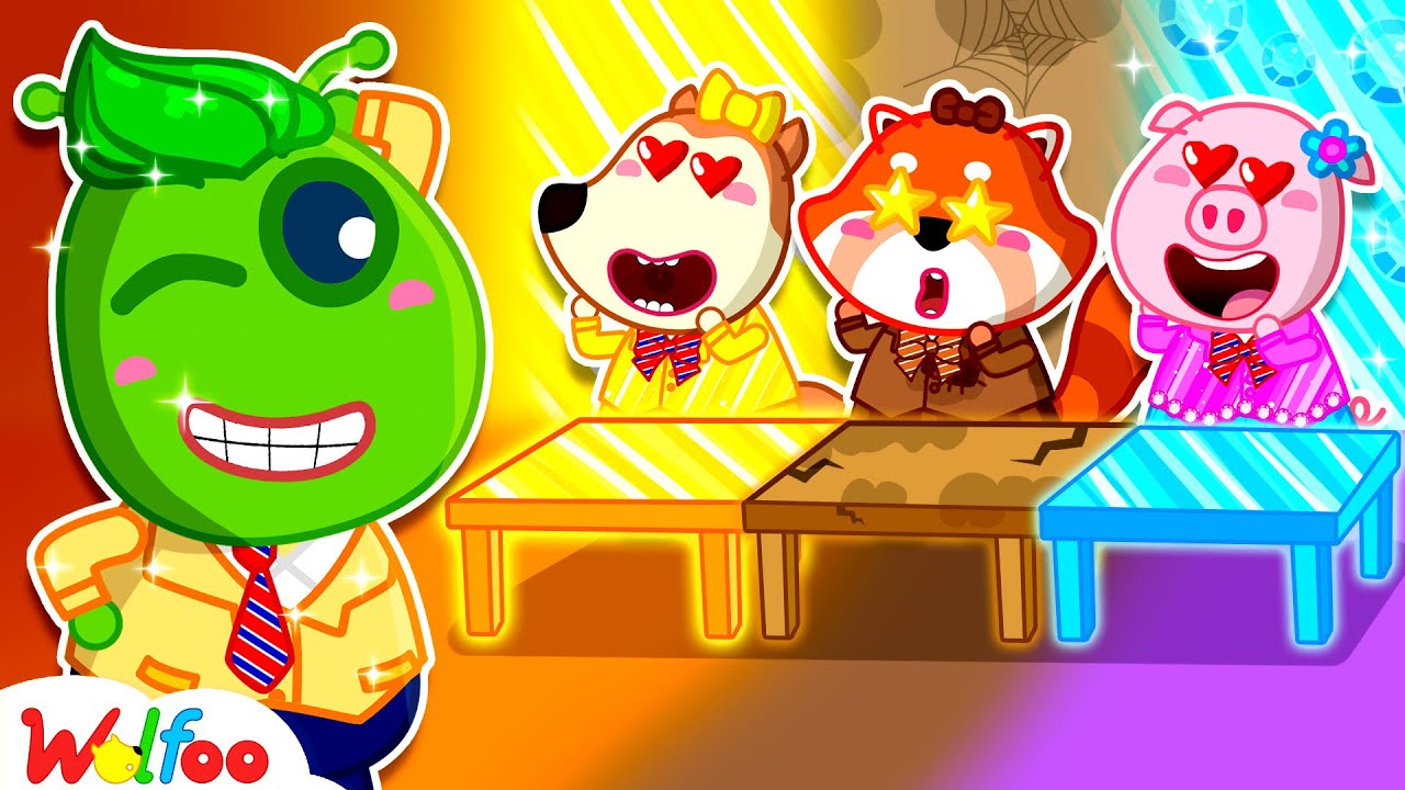 ALIEN IDOL at GIRL ONLY School 🤩 First Day Of School | Wolfoo Channel Official