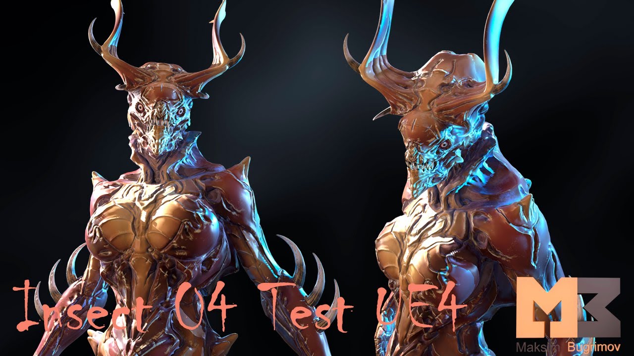 Creature Insect 04 Test Epic Skeleton UE4