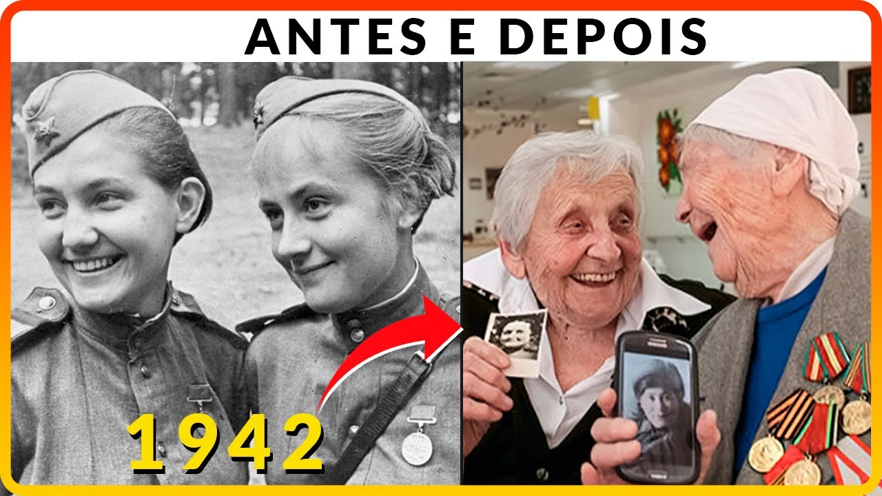 🔴▶ INCRÍVEL! VEJA O ANTES E DEPOIS -  NOSTALGIA HISTÓRIA, Raras Fotos antigas | CenaTop