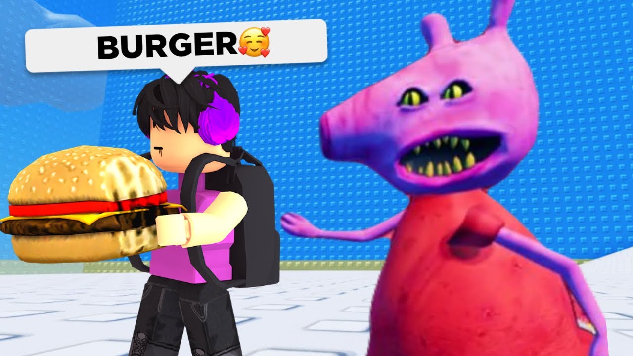 Roblox Hungry Pig Tower Funny Moments (MEMES) 