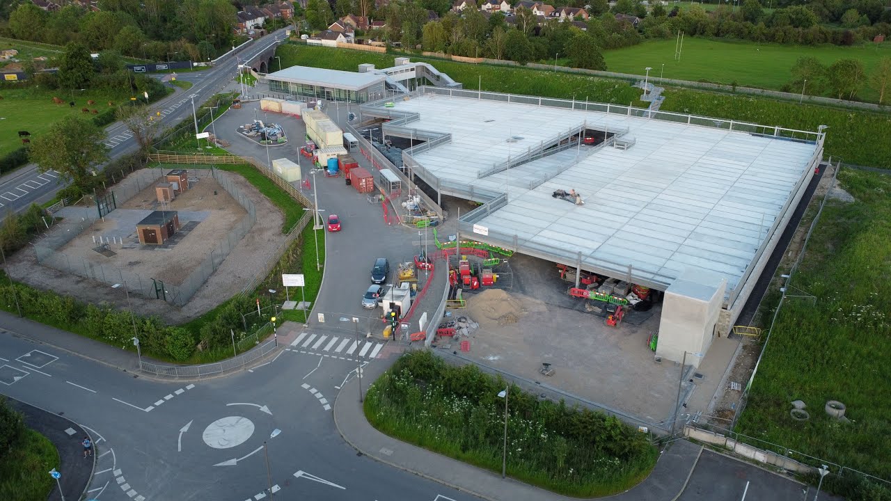 Winslow Station - June 2024 Update - East West Rail Construction
