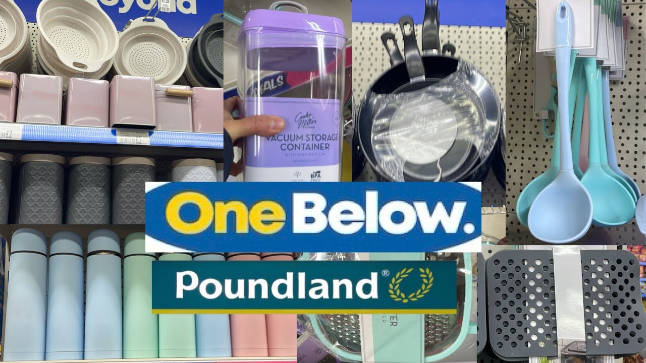 NEW FIND IN ONE BELOW / COME SHOP WITH ME / POUNDLAND HAUL I WHATS NEW IN POUNDLAND NUR SHOPPY