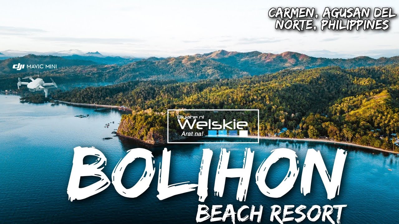 BOLIHON Beach Resort in 4K UHD||Clean Sand & Epic View|| Carmen, Agusan del Norte, Philippines