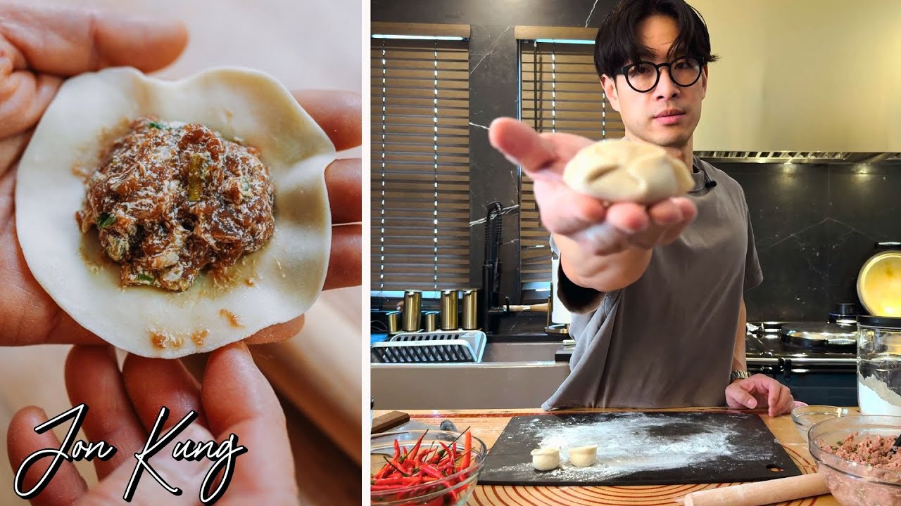 The Trick To Juicy Beef Dumplings Without Extra Fat! | JON KUNG