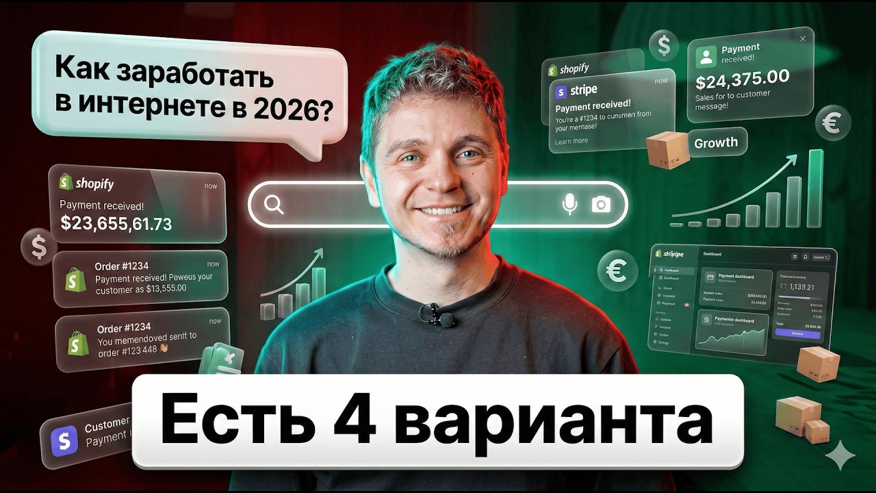 Как зарабатывать в Интернете в 2026?