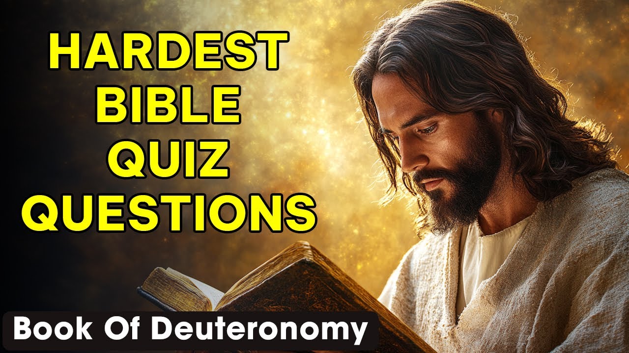 The Book Of Deuteronomy - 25 Bible Questions To Test Your Knowledge - The Bible Quiz