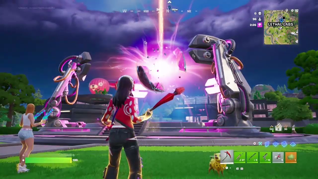 Fortnite Chapter 6 Final Wave story moment (Live Event full)
