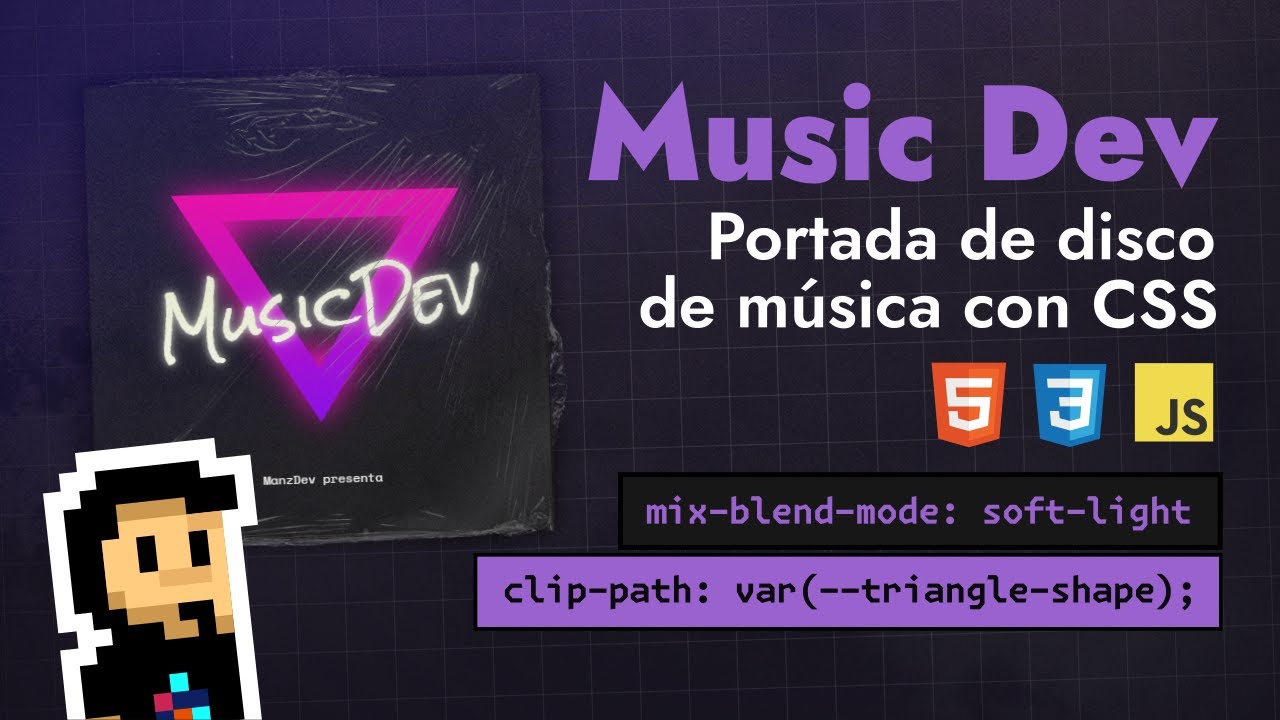 Creamos una portada de disco de música con CSS