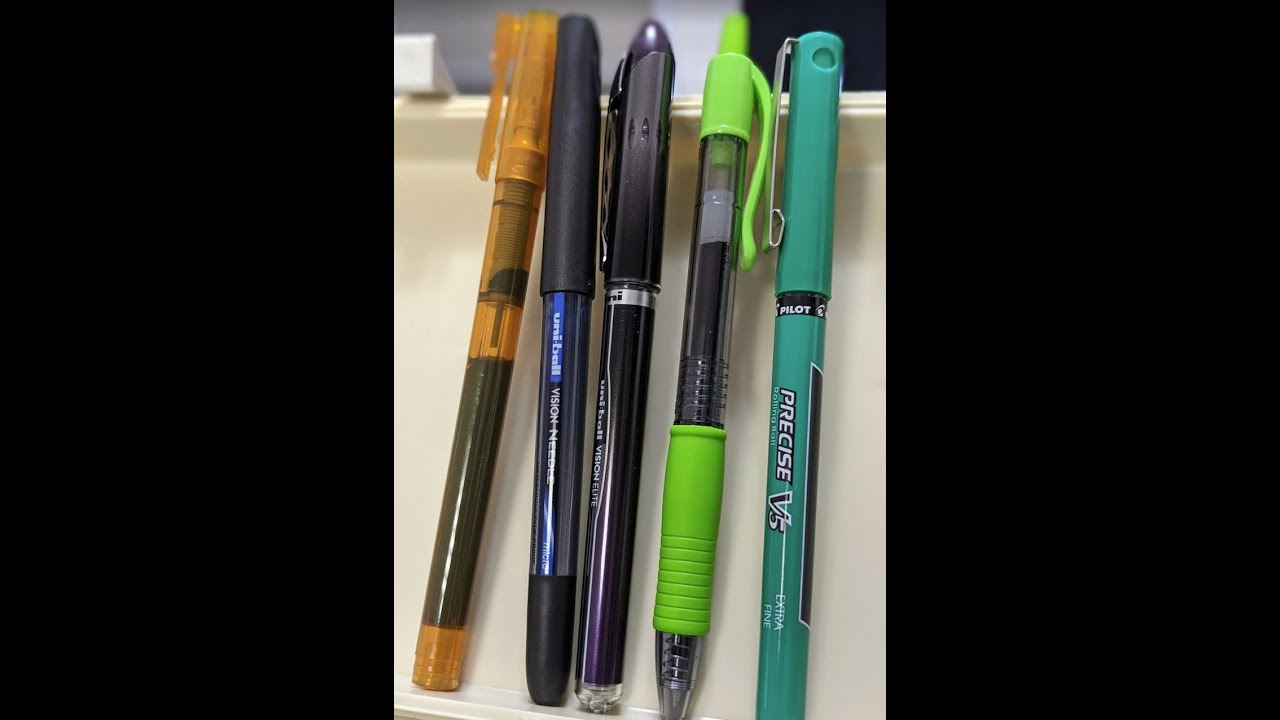 Vision Elite vs Vision Needle vs Pilot g2, vs Pilot V5 vs Generic
