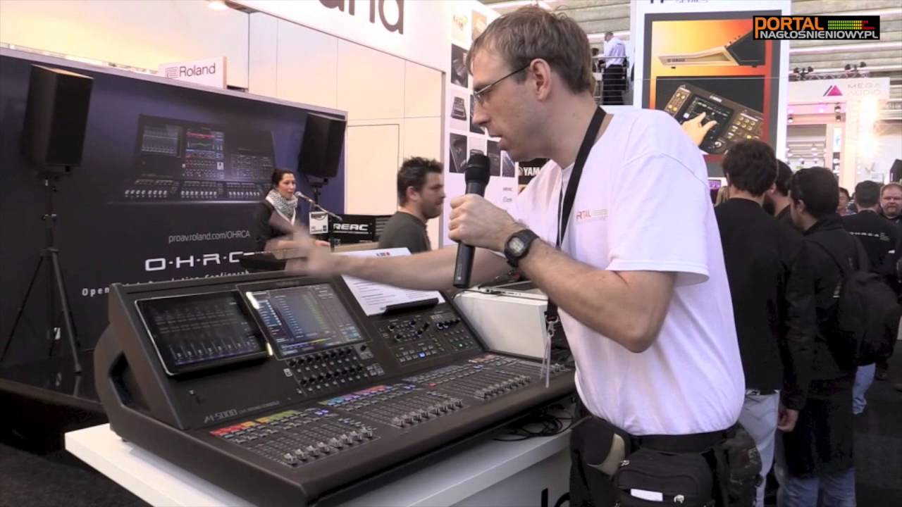 Roland M 5000  - Prolight+Sound 2015
