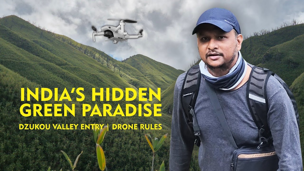 Dzukou Valley Nagaland ज़ुको घाटी नागालैंड | Entry Pass, Drone Rules & 8KM Offroad Bike Adventure