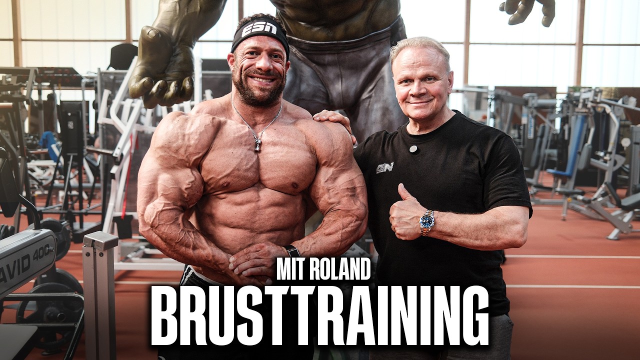 Chest Day 3 Weeks Out | Oldschool Training mit Roland