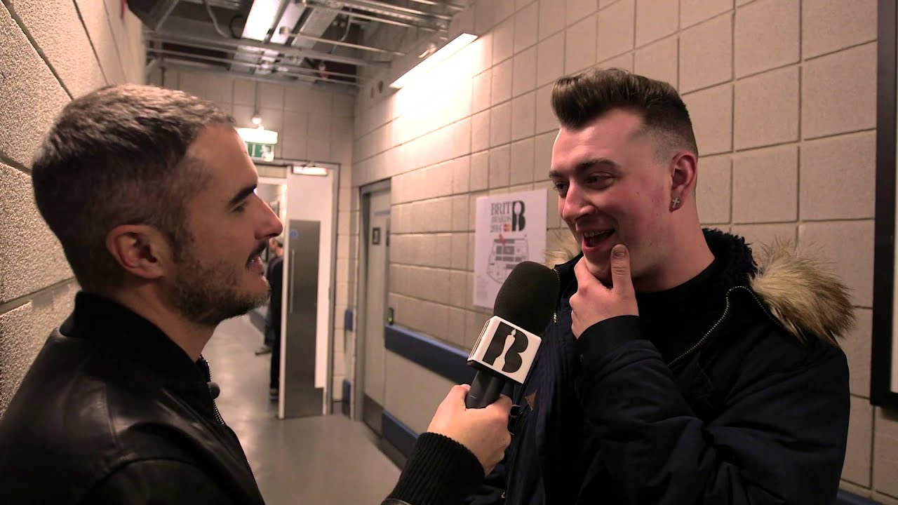 Zane Lowe with Sam Smith | Backstage at The BRITs 2014