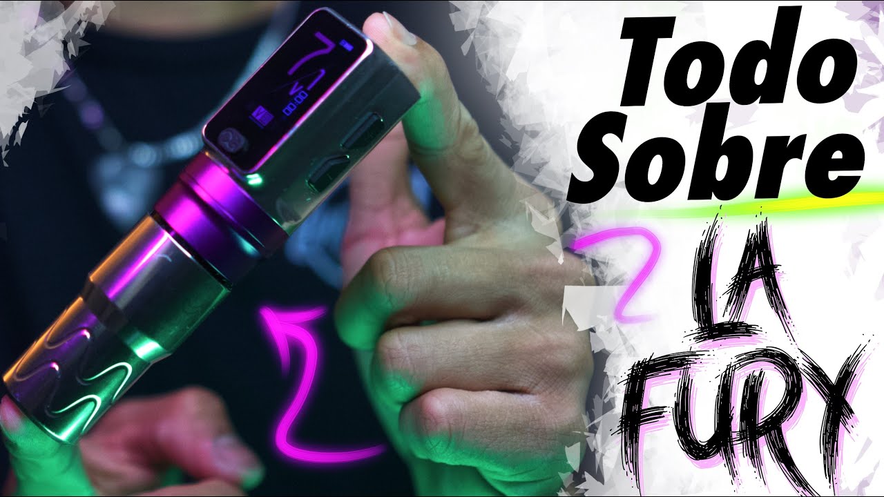Maquina de tatuar Fury de Jason Ramos - OGproduce | Unboxing Completo | Vicman Tattoo Artist