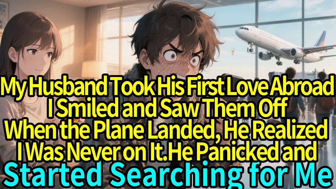 My Husband Took His First Love Abroad.When the Plane Landed,He Realized I Was Never on It.He Panicke