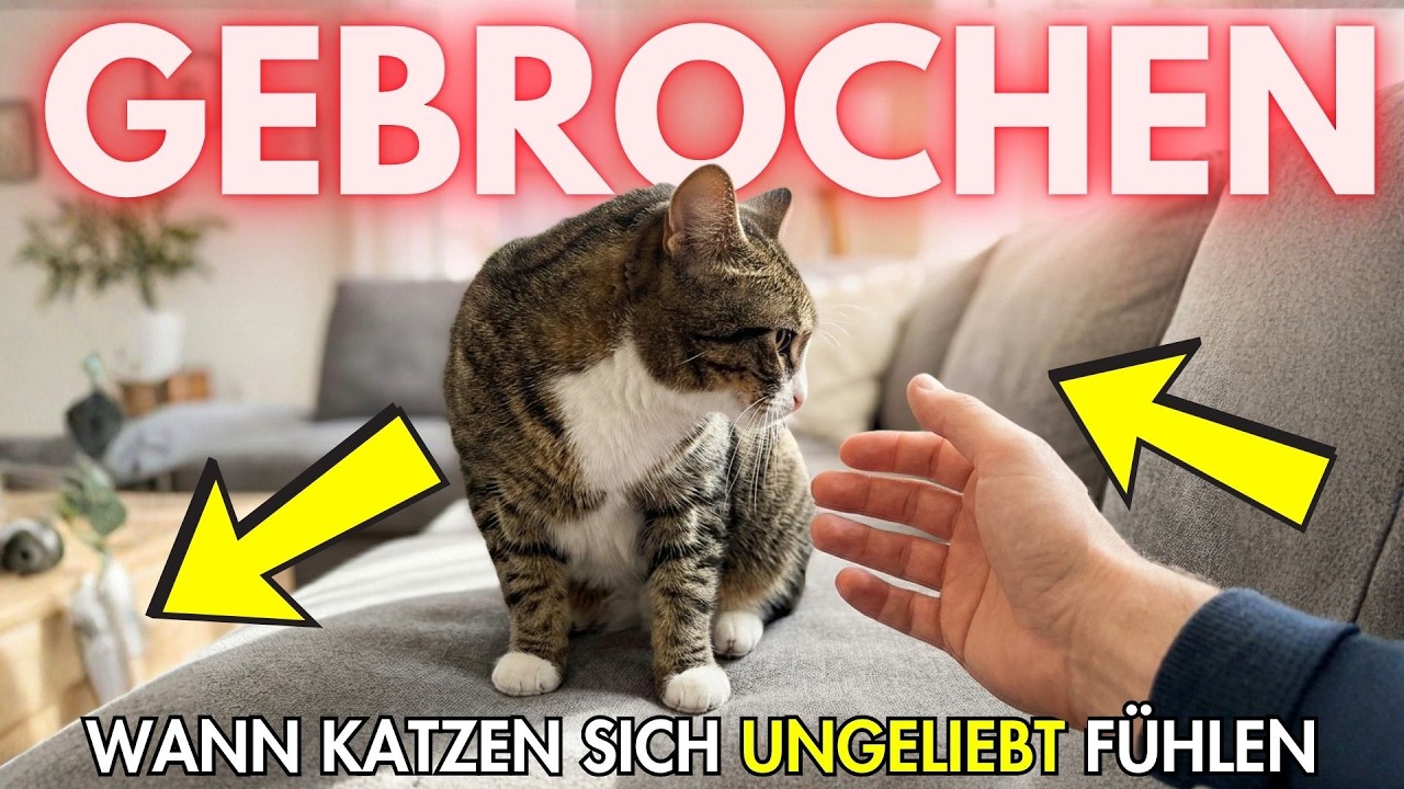 Wenn deine Katze DAS tut, fühlt sie sich UNGELIEBT