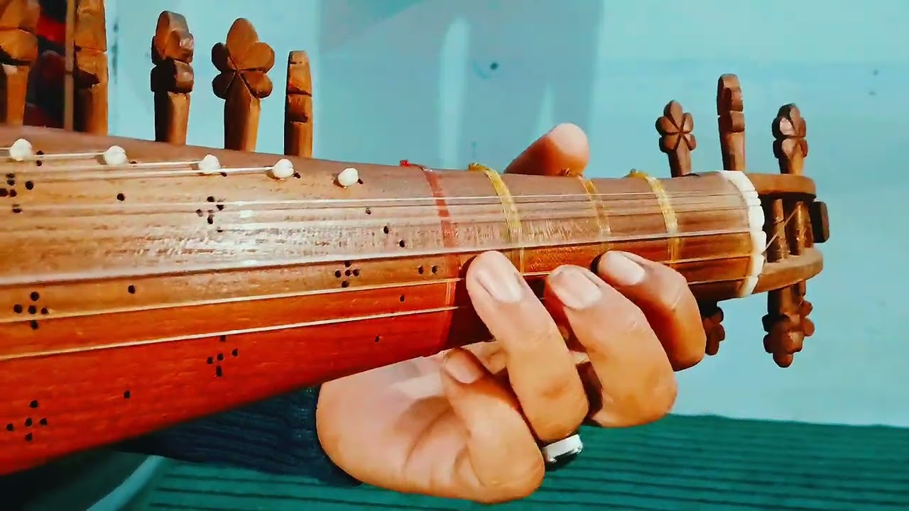 #Rabab tuning and classical naghma furbi taat 5.5 matree learning slow motion #