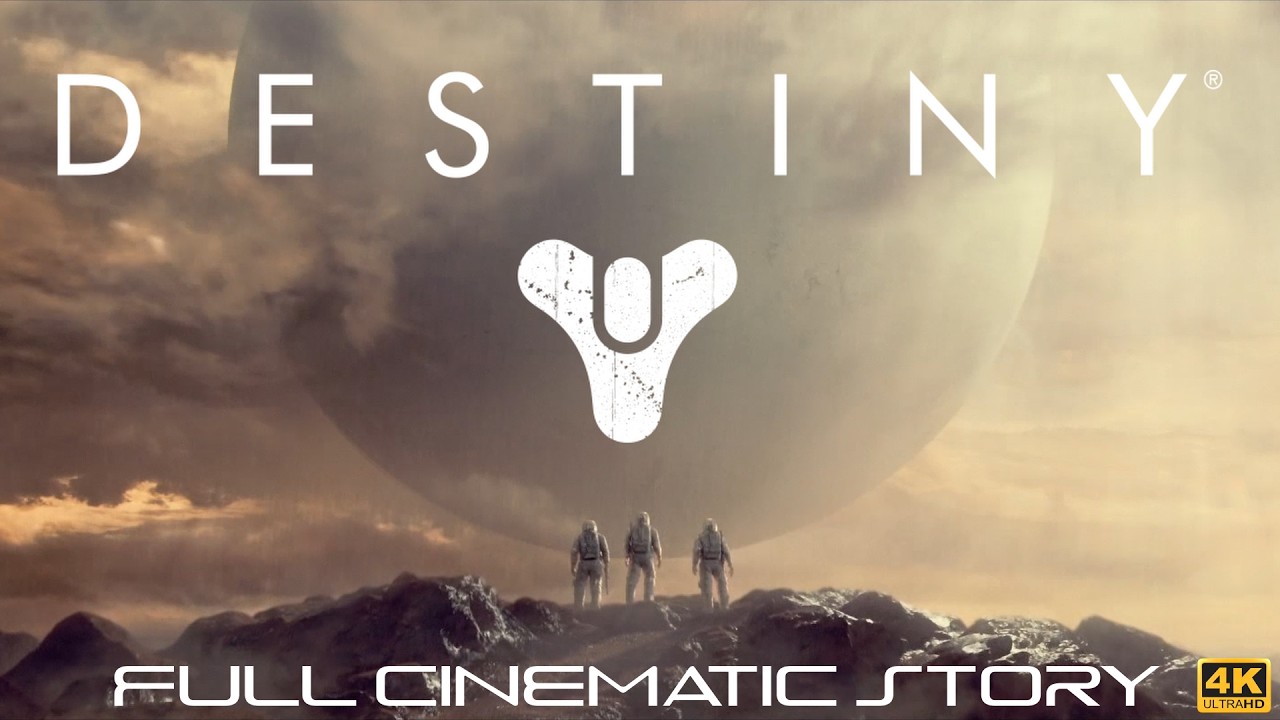 DESTINY 1 All Cutscenes | The Complete Destiny Cinematic Story In 4K