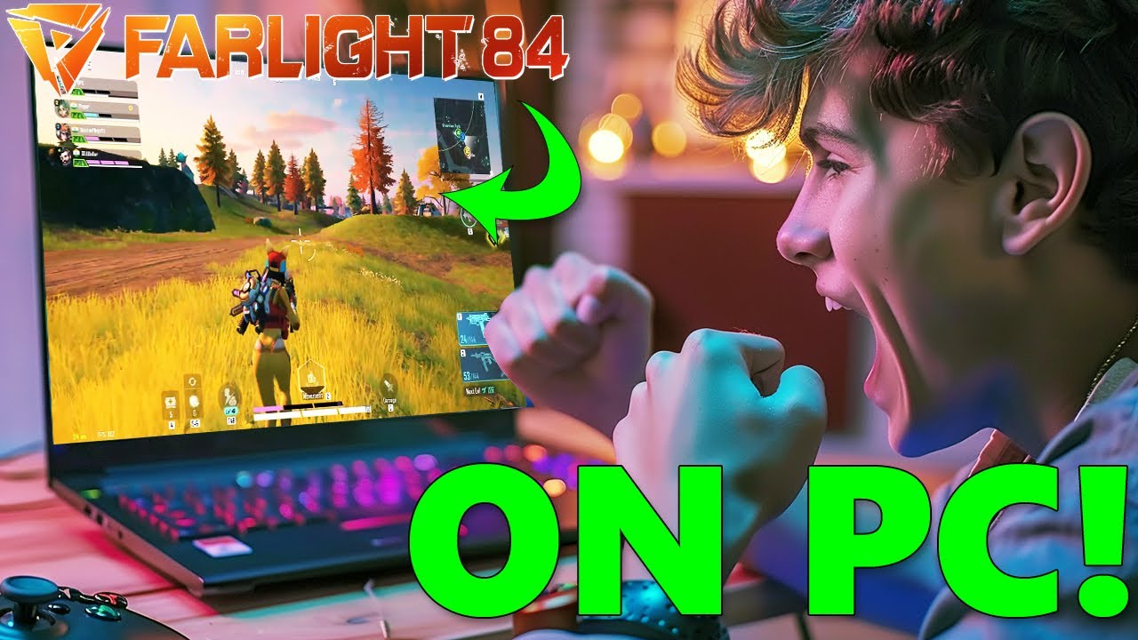 how to play Farlight 84 on PC